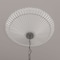 Ekena Millwork Shakuras Ceiling Medallion (Fits Canopies up to 5"), 24"OD x 3"P, Primed White CM24SH - alternate 6